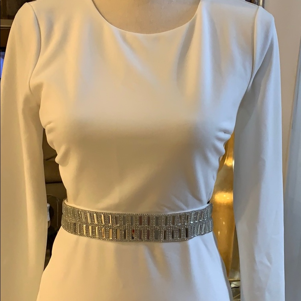 white Mini Dress - Picture 4 of 5
